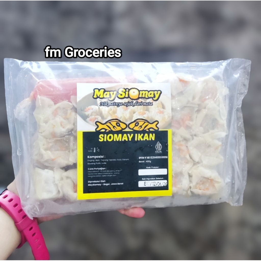 

May Siomay Ikan isi 20pcs + Saus