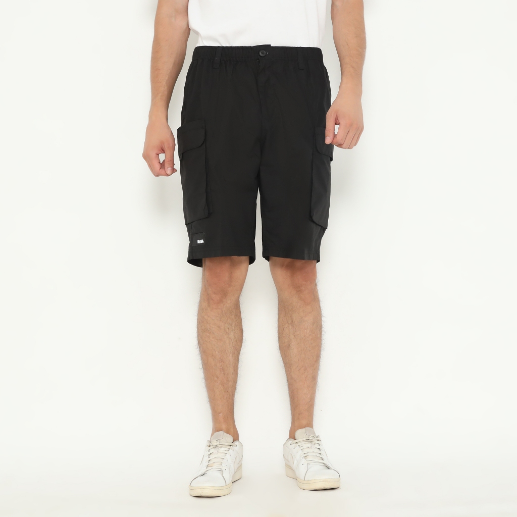 RBJ Celana Pendek Karet Parasut Polos Pria