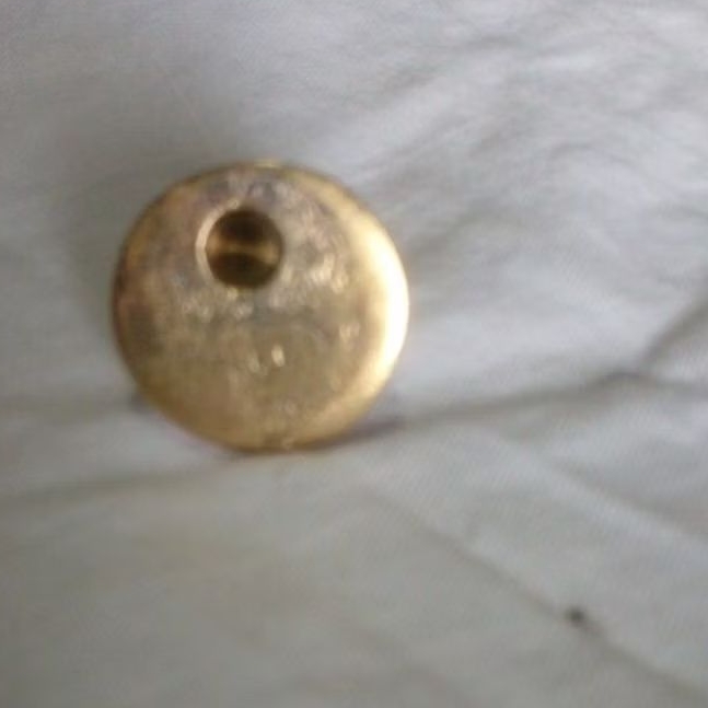 Kalung Liontin Koin Kuningan Asli