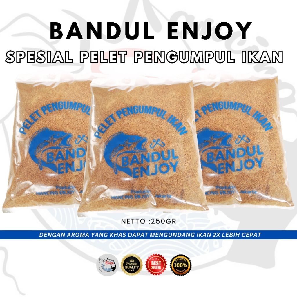 Bandul Enjoy Pengumpul Ikan Nila Mujair Umpan Ikan Mas Mancing - Pelet Pengumpul Ikan