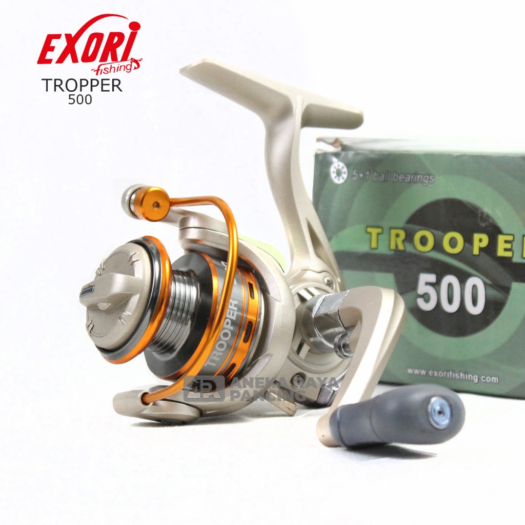 REEL EXORI TROOPER | REEL ULTRALIGHT KUAT BERKUALITAS | RIL KECIL KUAT | RIL MURAH BERKUALITAS