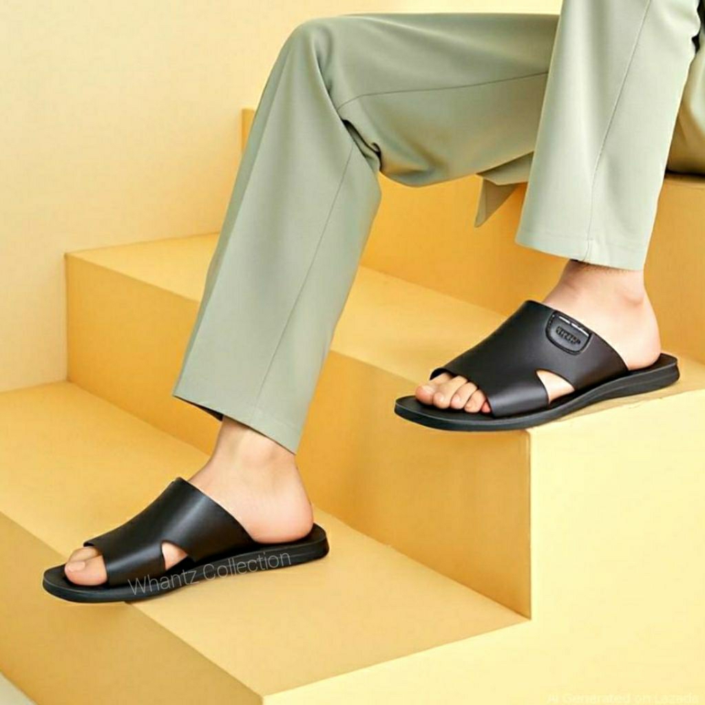 sandal kulit asli pria dewasa | sandal kulit terbaru | sandal kokop pria kulit asli