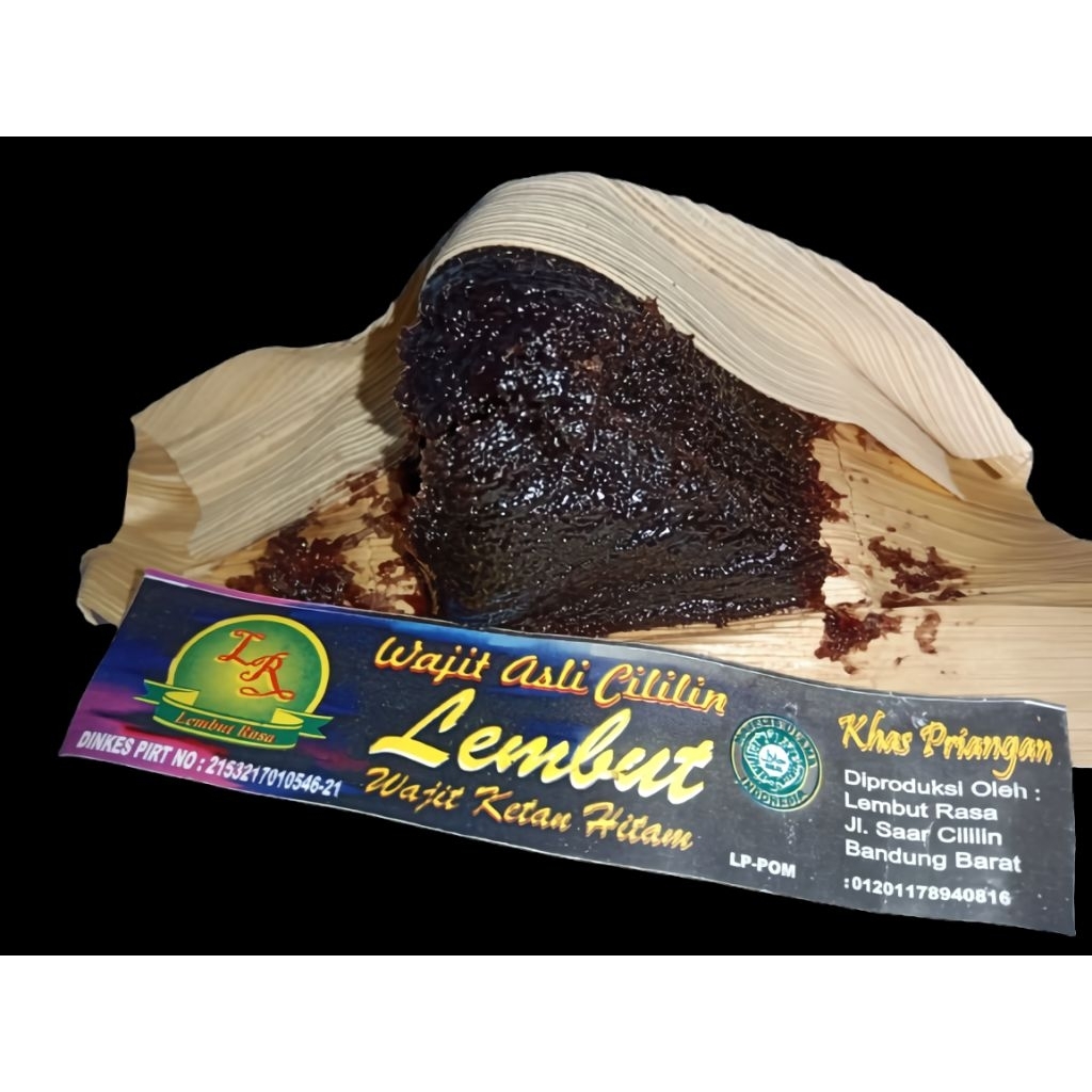 

Lembut Cemilan Manis Cemilan Murah Wajit Ketan Hitam Asli Cililin kemasan 500gram