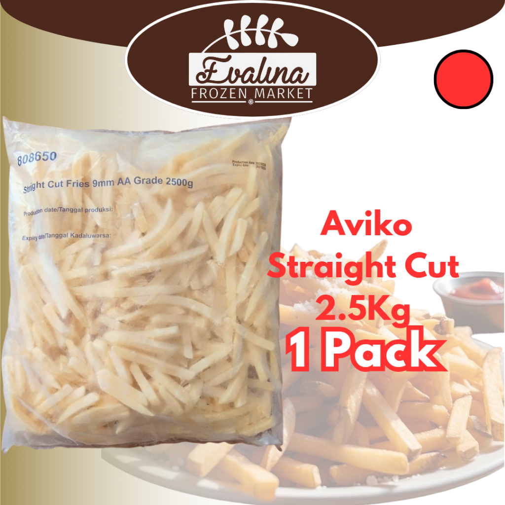 

Kentang Goreng Aviko Straight Cut 2.5kg Aviko Polos Kentang Straight Cut 2,5kg