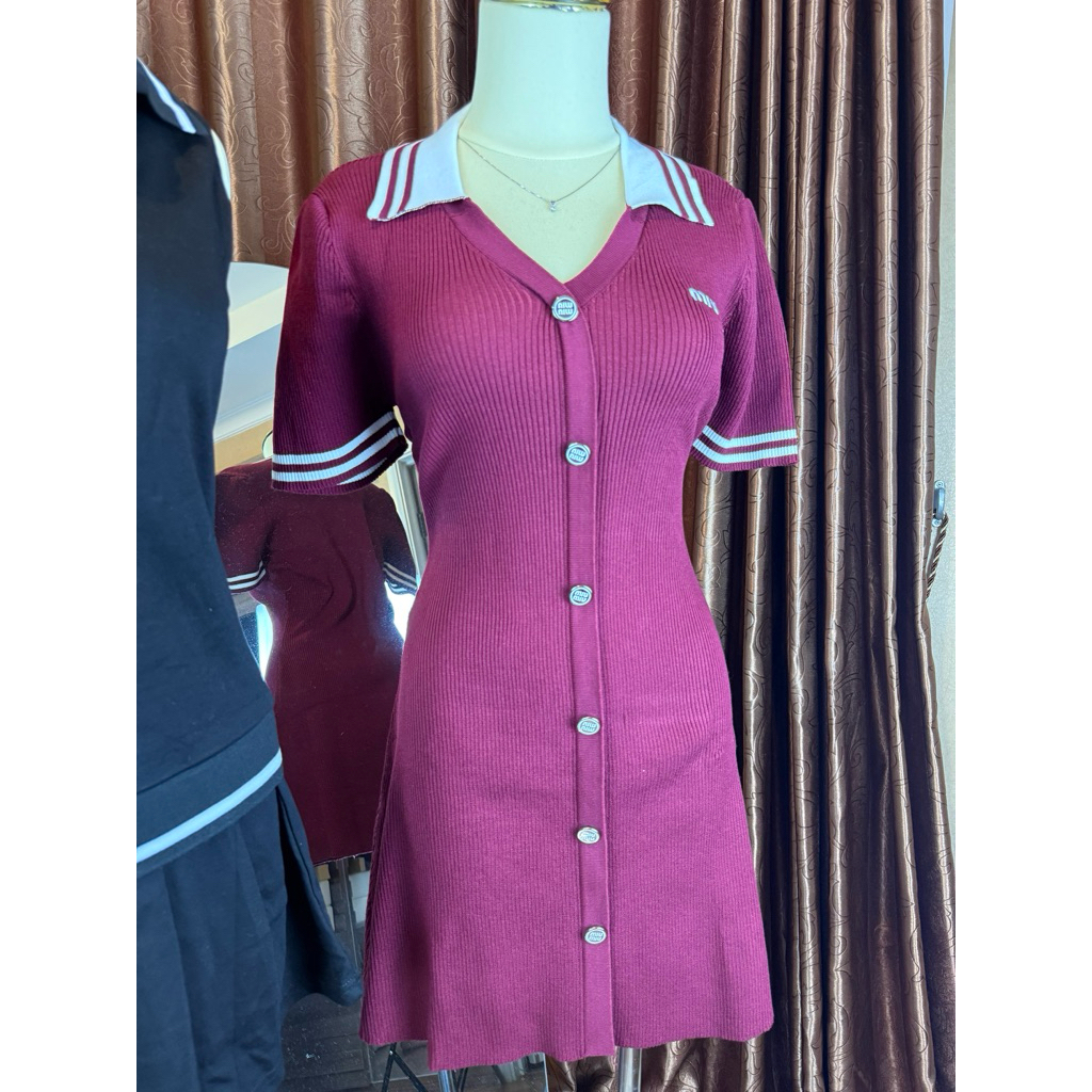 MIU MIU DRESS | Dress Olahraga Bangkok (READY STOCK‼️)
