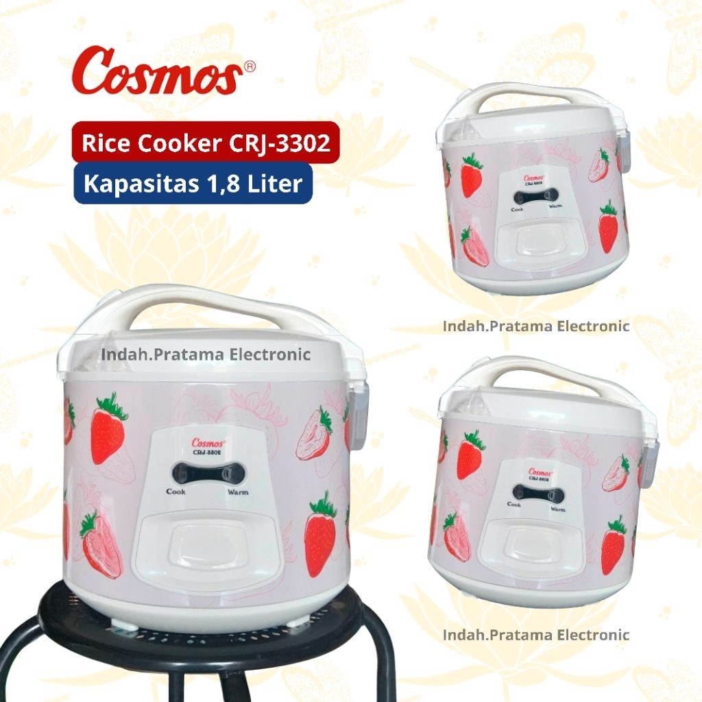 COSMOS Magic Com / Rice Cooker CRJ-3302 / CRJ 3302 [1,8L]