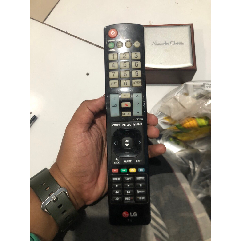 Remot smart tv LG AKB74115502 minus baca deskripsi
