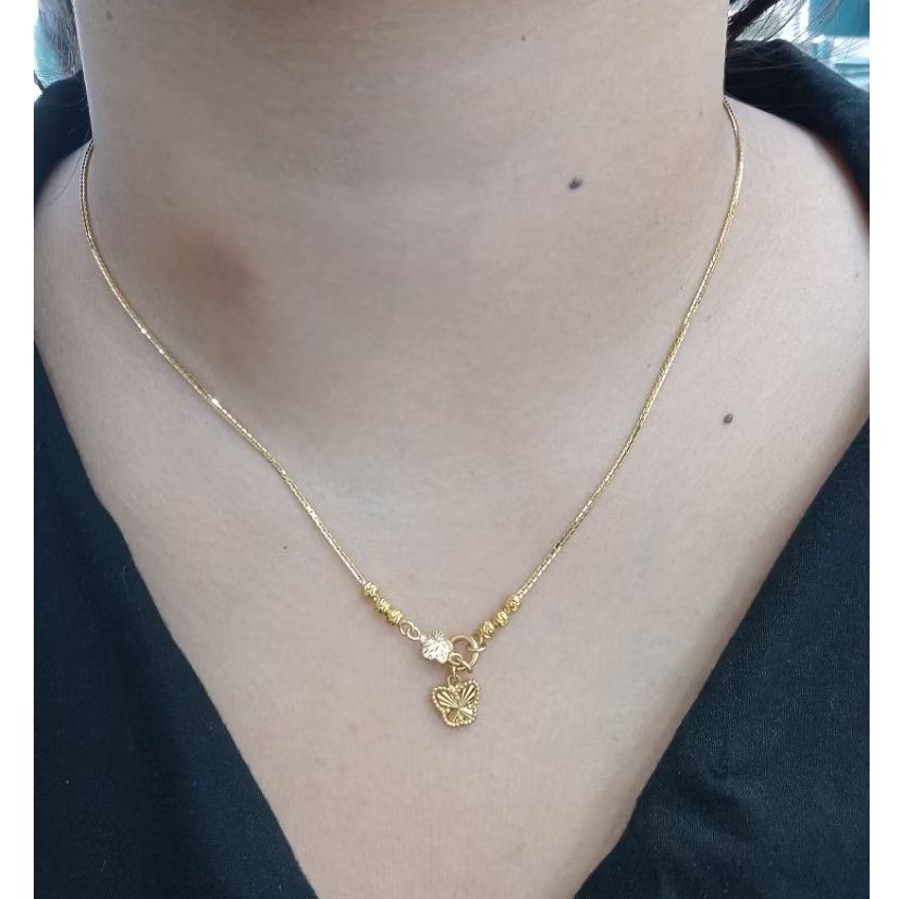 Kalung Emas tua variasi slep