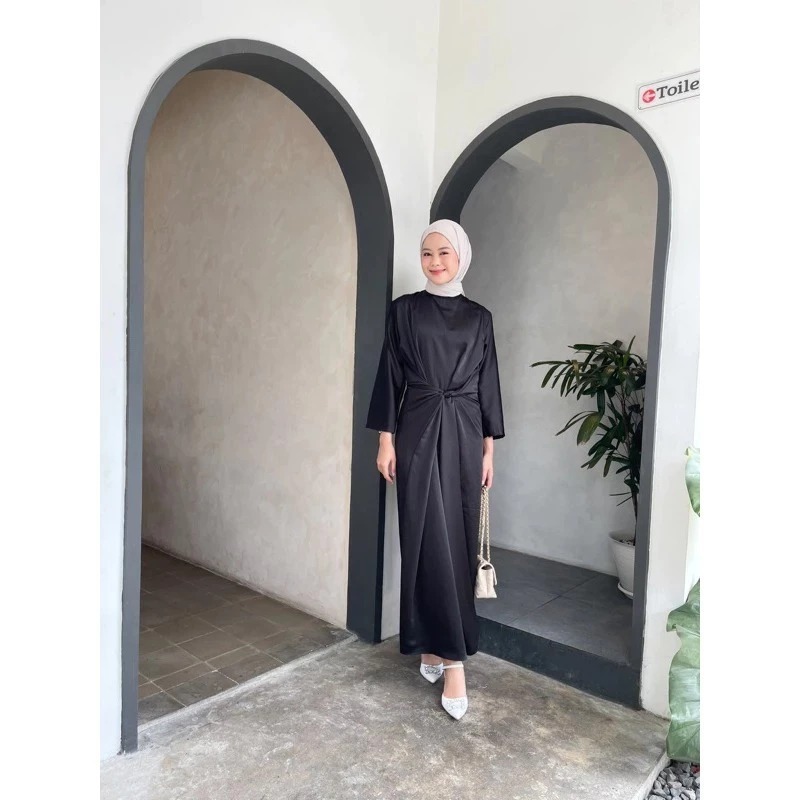 BANTING HARGA | Inner Atasan + Rok Lilit Satin | Wrap Skirt | Rok Lilit Polos | Rok Lilit Satin | Ma