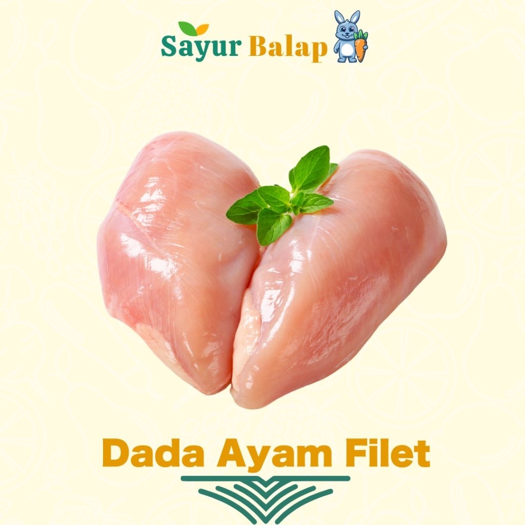 

Dada Ayam Filet - 1/2 Kilo -Sayur Balap Lampung