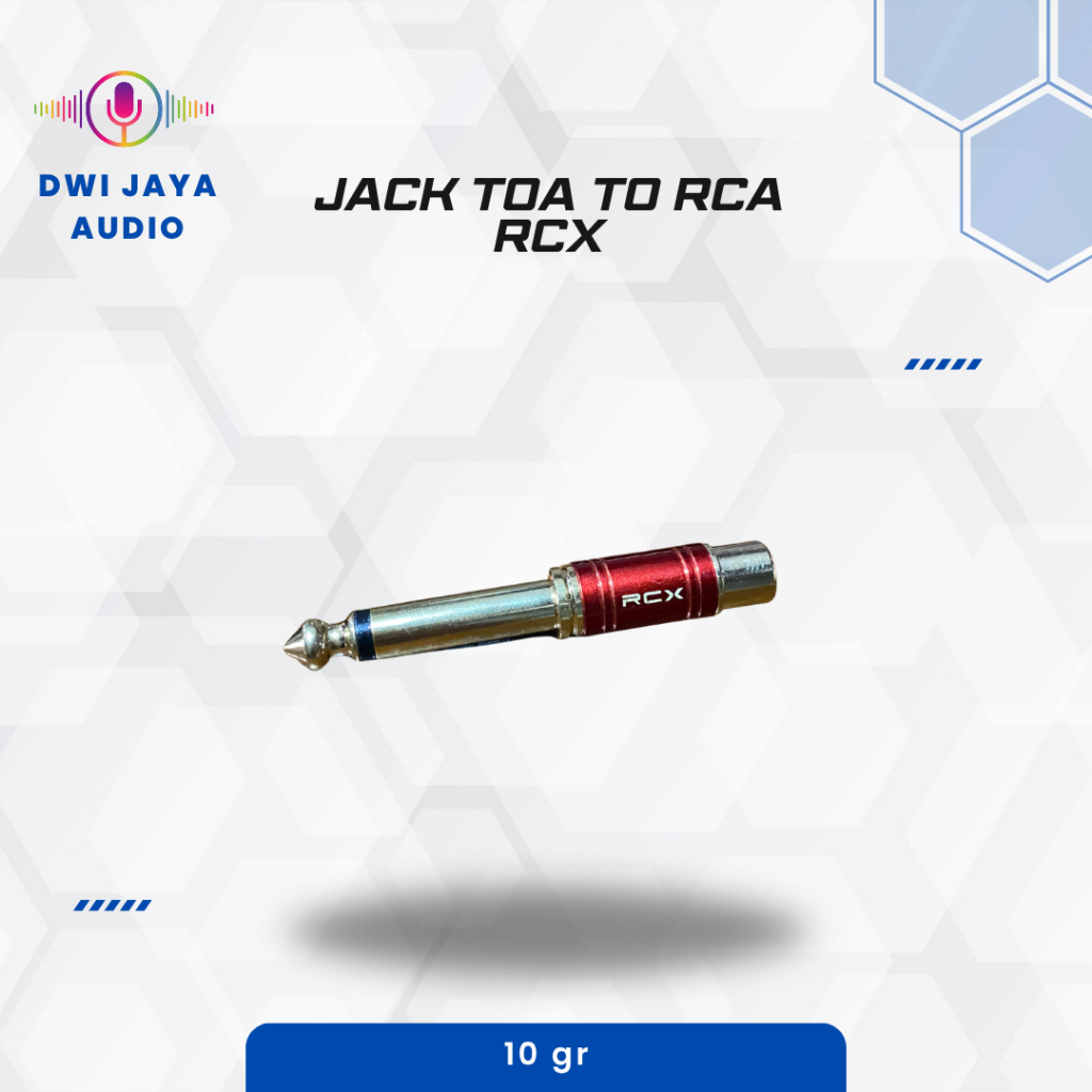 Jack Toa to RCA Merk RCX | Jek Toa RCA