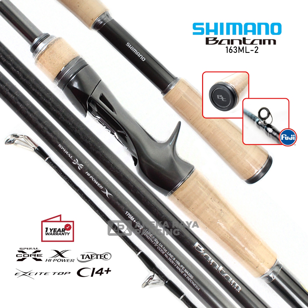 JORAN BAITCASTING SHIMANO 22 BANTAM ALL SIZE / Joran Bantam Terbaru / Joran Casting Best Seller / Or