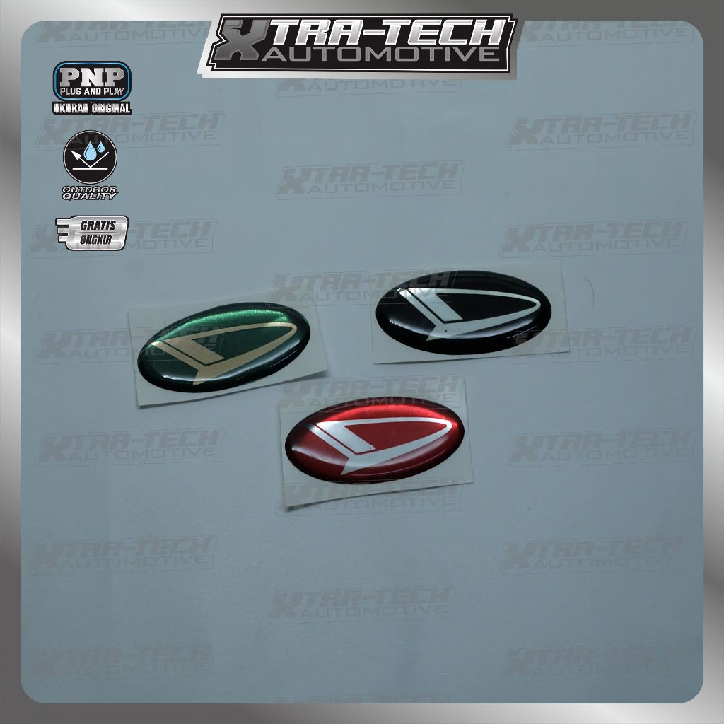 emblem timbul daihatsu setir taft feroza / emblem setir feroza taft