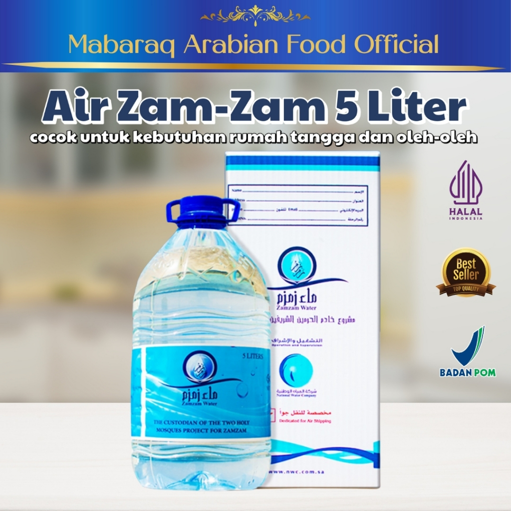 

Air Zam Zam Galon Barcode/non Barcode 5 Liter