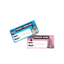 

STIKER BUKU MATA PELAJARAN SEKOLAH CUSTOM FOTO & NAMA