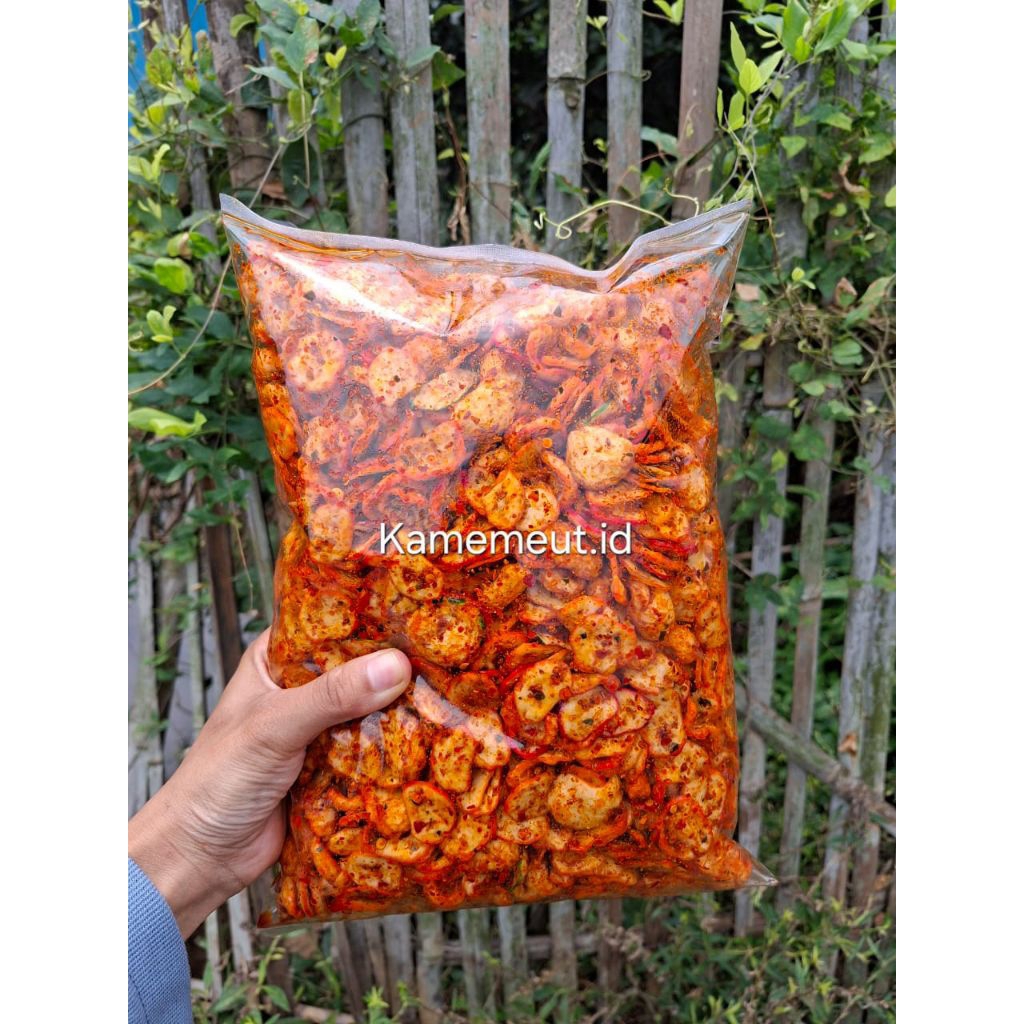 

SEBLAK KERUPUK BAWANG/KEMPLANG PEDAS DAUN JERUK 1KG