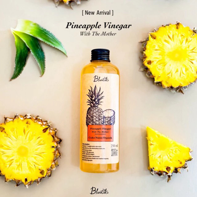 

Blantika Pinneaple Vinegar Cuka Nanas Organik | Minuman Tradisional Segar Penunjang Imunitas Tubuh