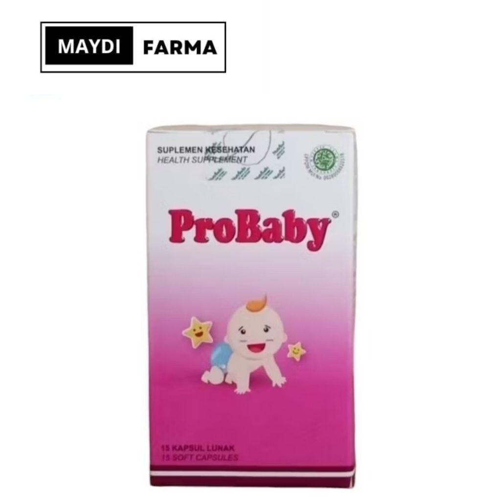 Probaby Nutrindo isi 15 Capsul - Suplemen dan Vitamin Kesehatan Otak Bayi