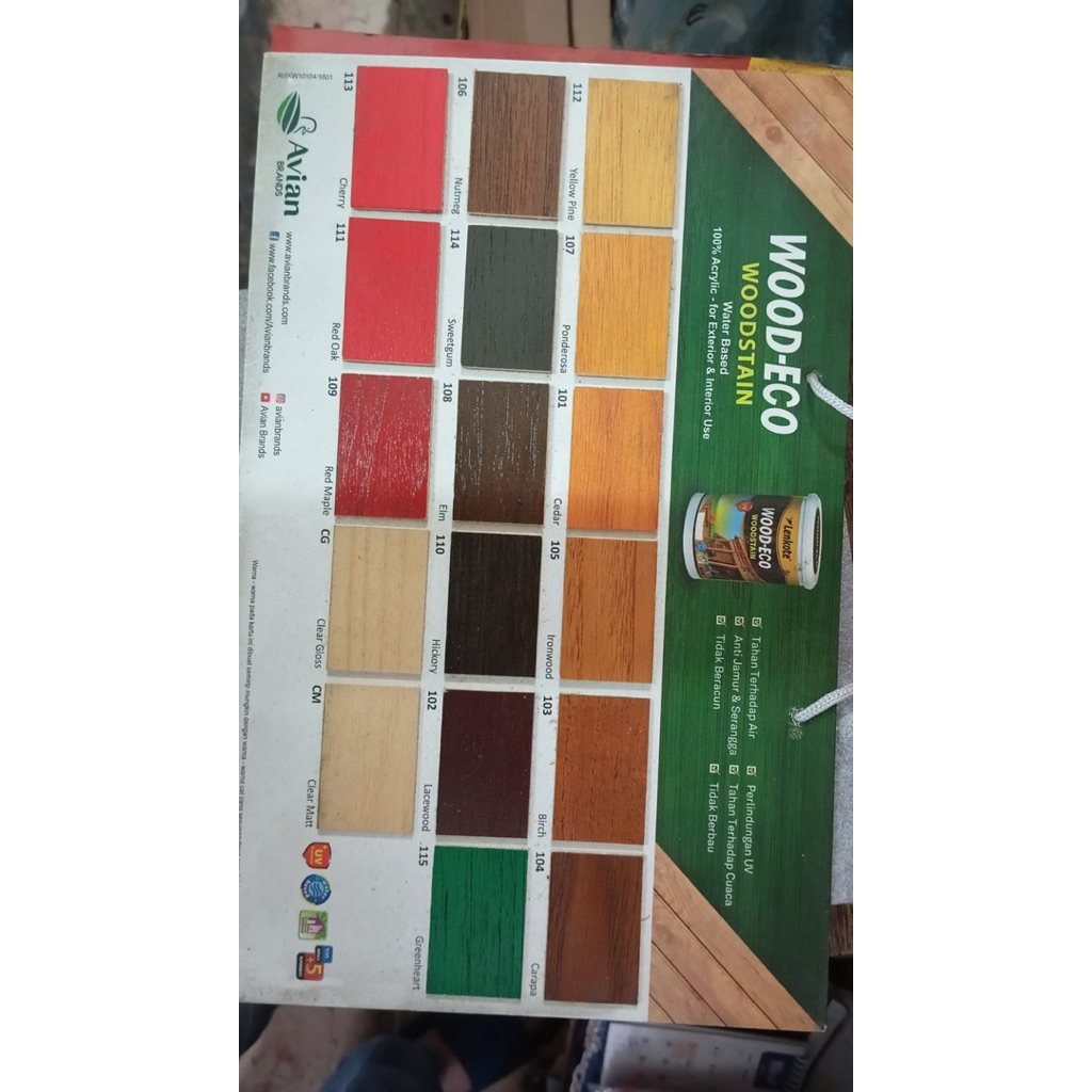 

KATALOG BUKU, KATALOG WOOD ECO WOODSTAIN LENKOTE KATALOG