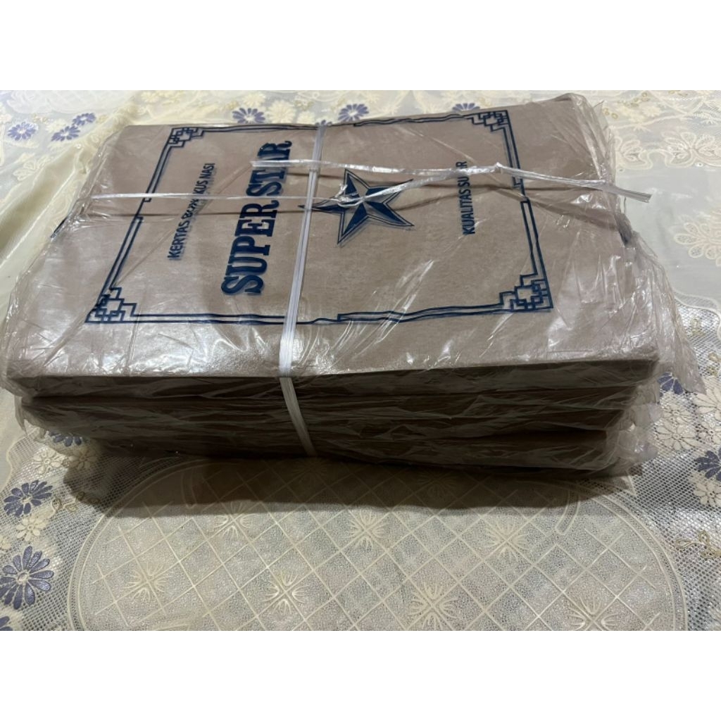 

Kertas Minyak Supersatar Biru 1 ikat