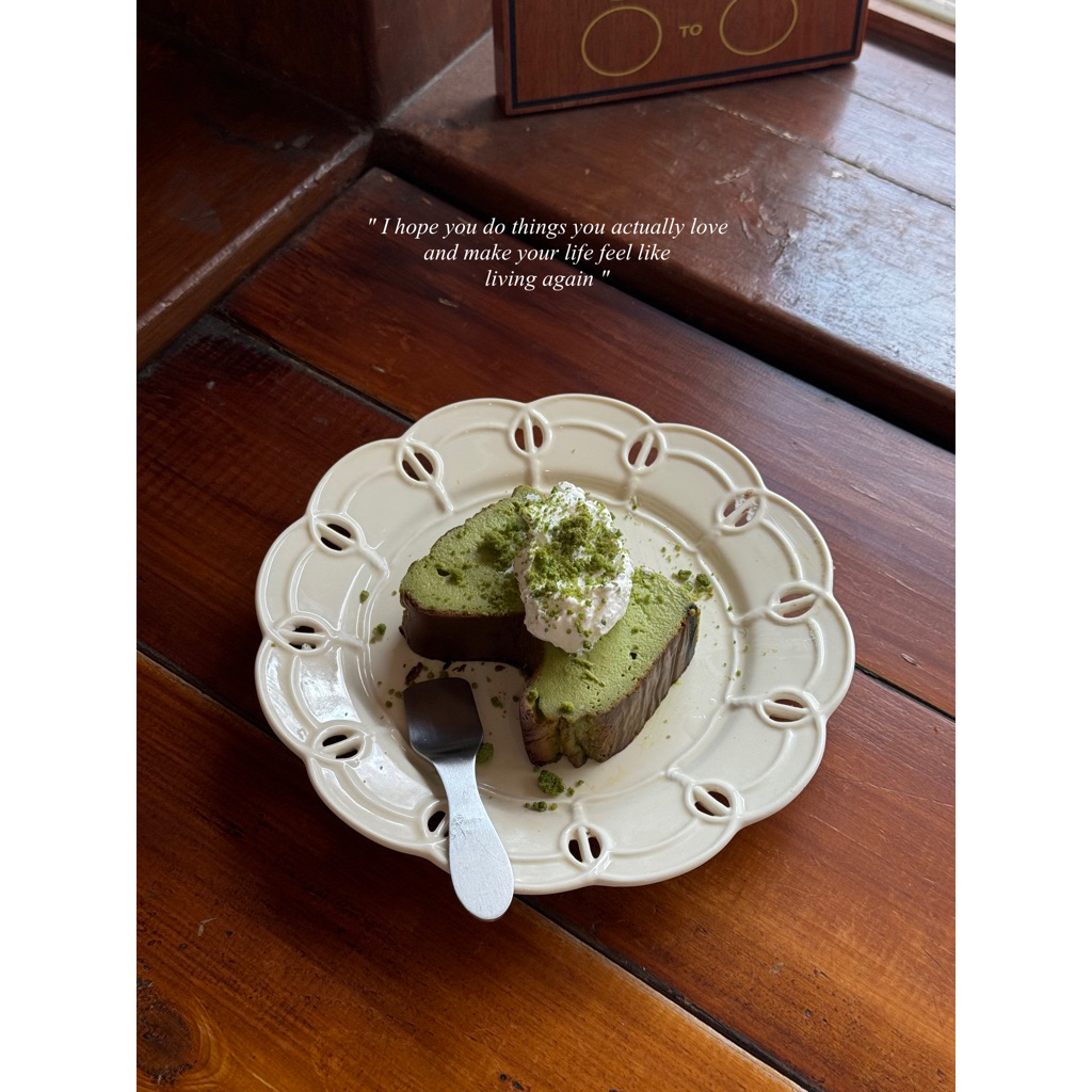 

SHU Artisans - Uji Matcha Burnt Cheese Cake