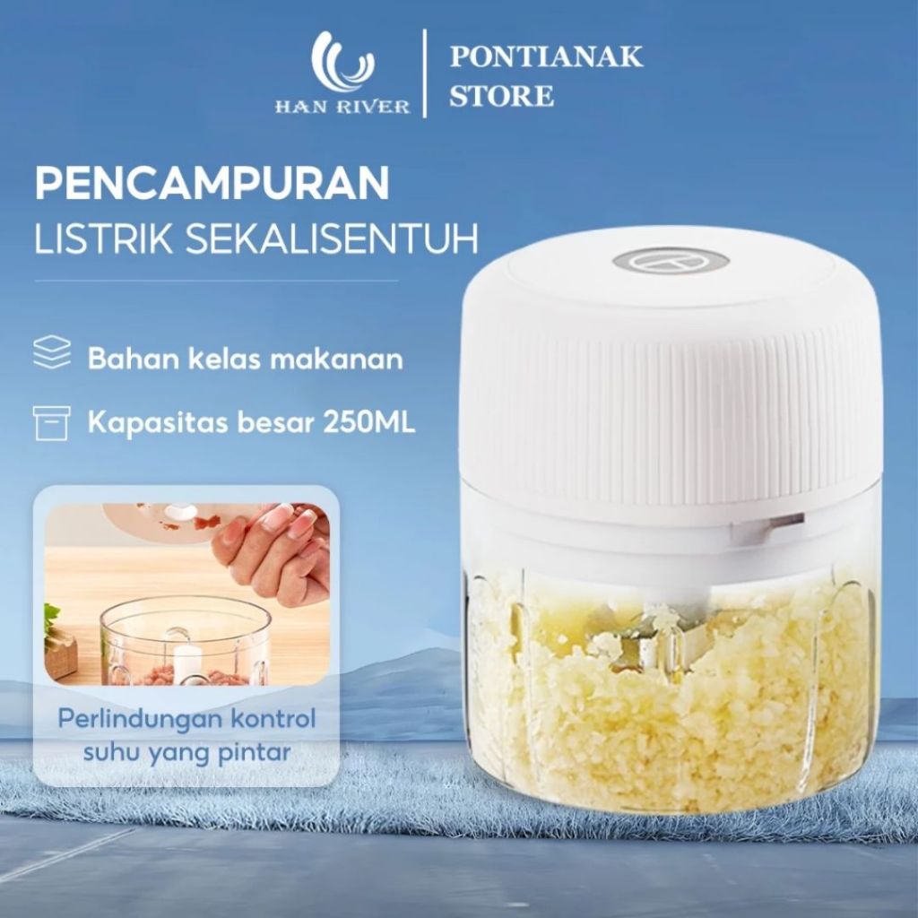 Blender Bumbu Mini Chopper  Portable Han River