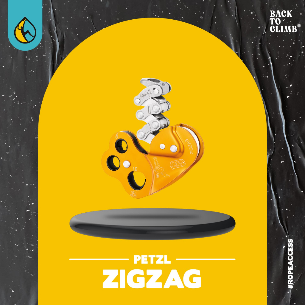 Petzl ZIGZAG Safety Descender for Tree Care