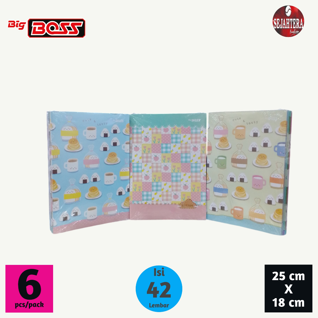 

Buku Tulis SiDu BigBoss 42 Lembar Gambar Cover Menarik