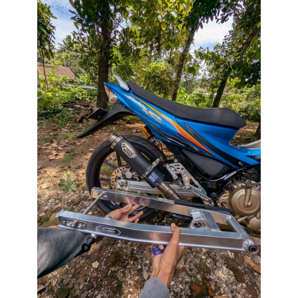 arm satria Fu supertrack alumunium type long arm 62,5cm