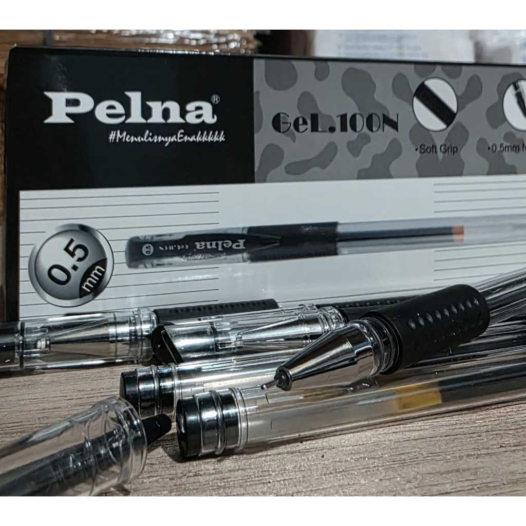 

Pulpen PELNA 100N - Mata Jarum - Pulpen Gel isi 12 Pulpen