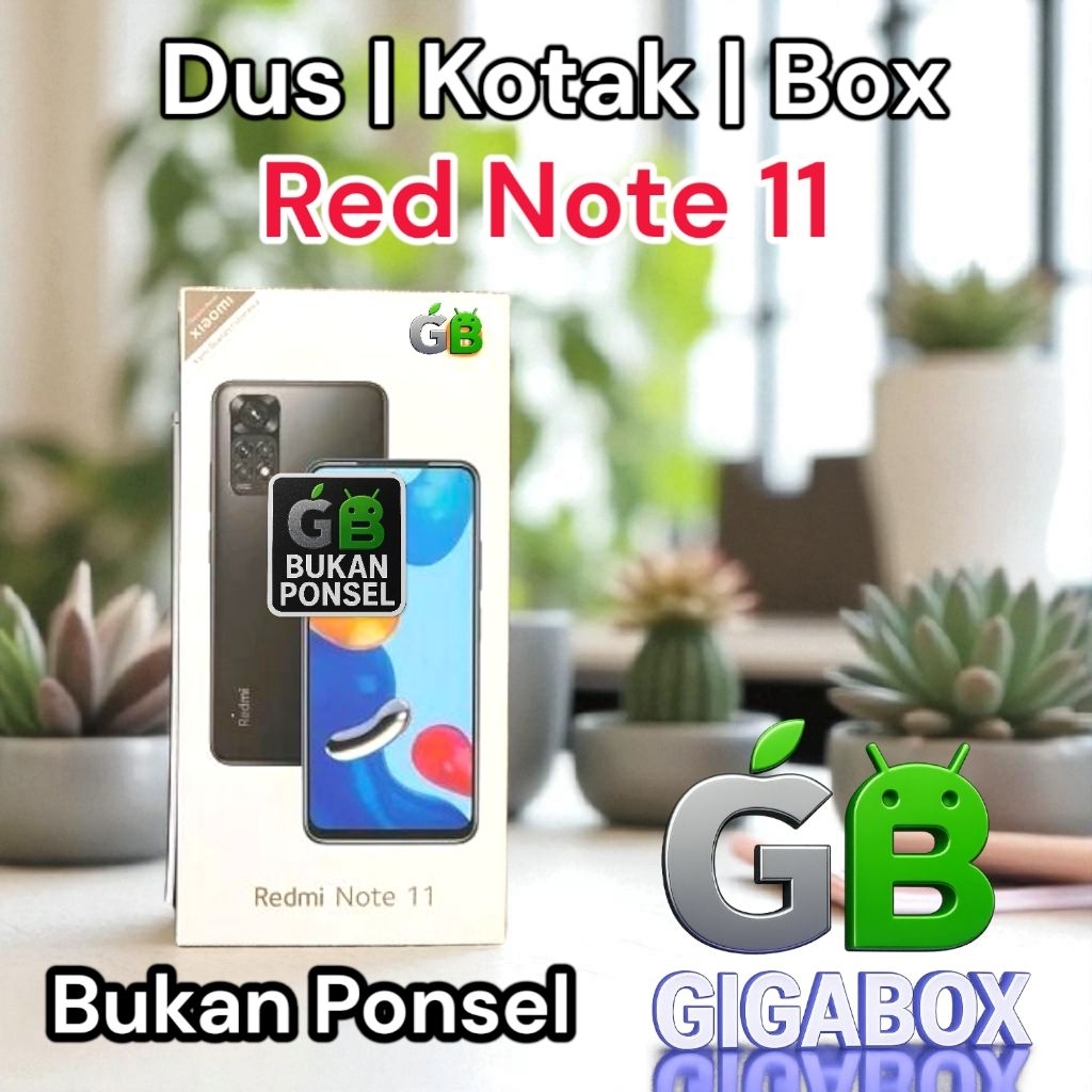 

Dus | Kardus | Box Kemasan Red Note 11 – (Dus Only) untuk Pajangan Dekoratif