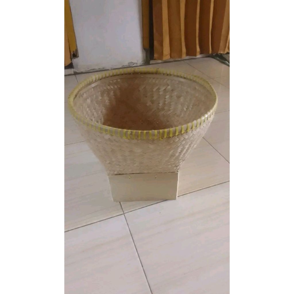 Boboko Ceting Bakul Nasi Dari Bambu Besar Grosir Murah Ukuran 40 Cm