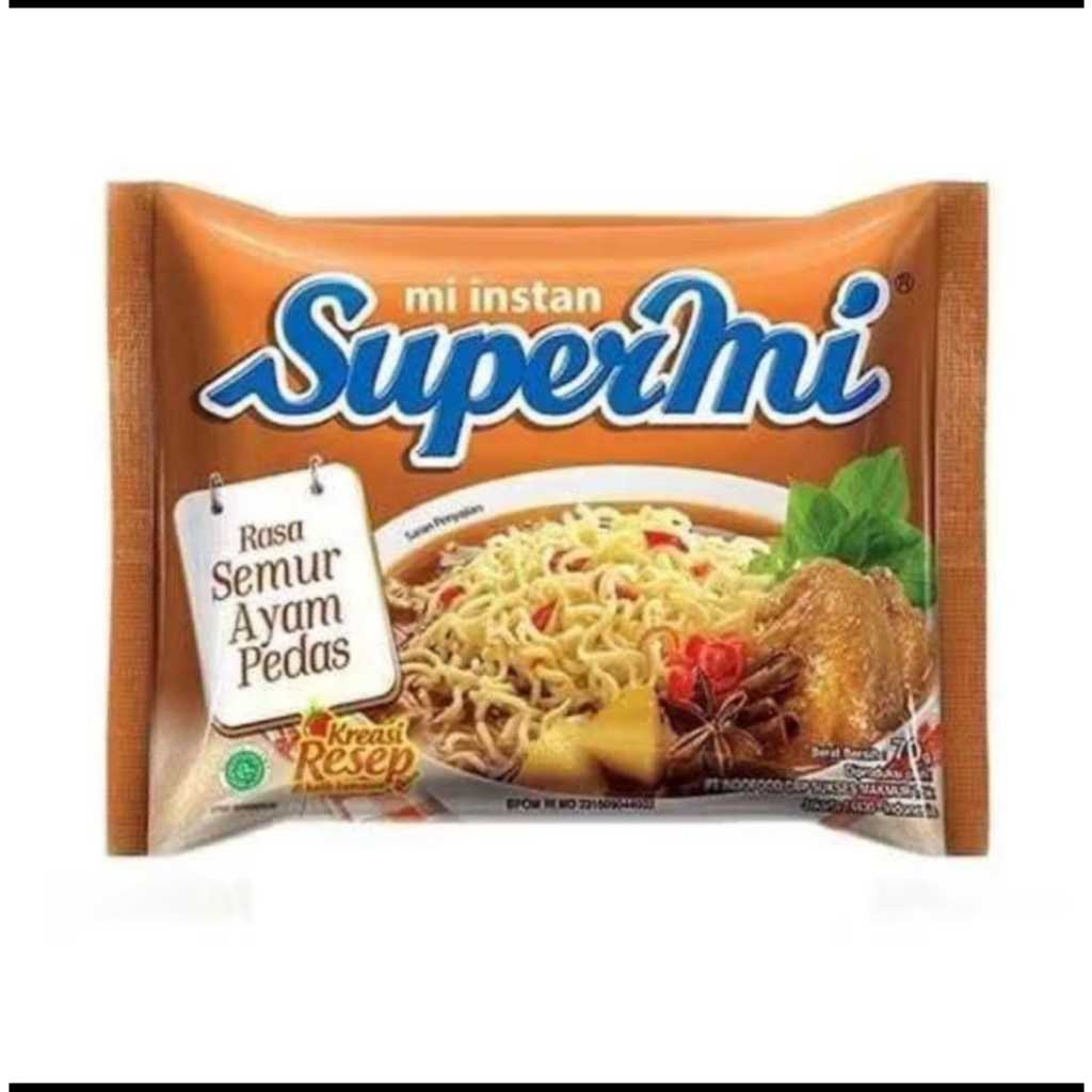 

Supermie Rasa Ayam Bawang/Supermi Sayur Sop