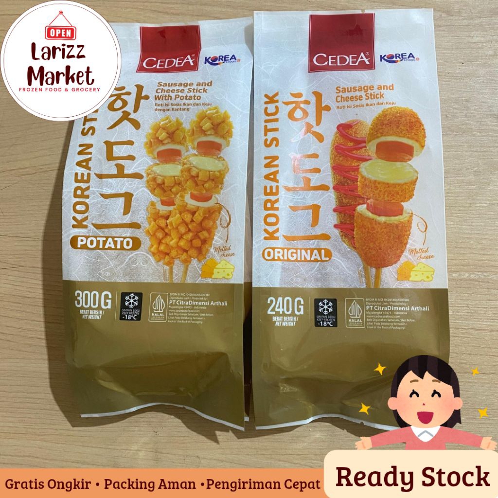 

Cedea Korean Food Spesial Corn Dog Varian