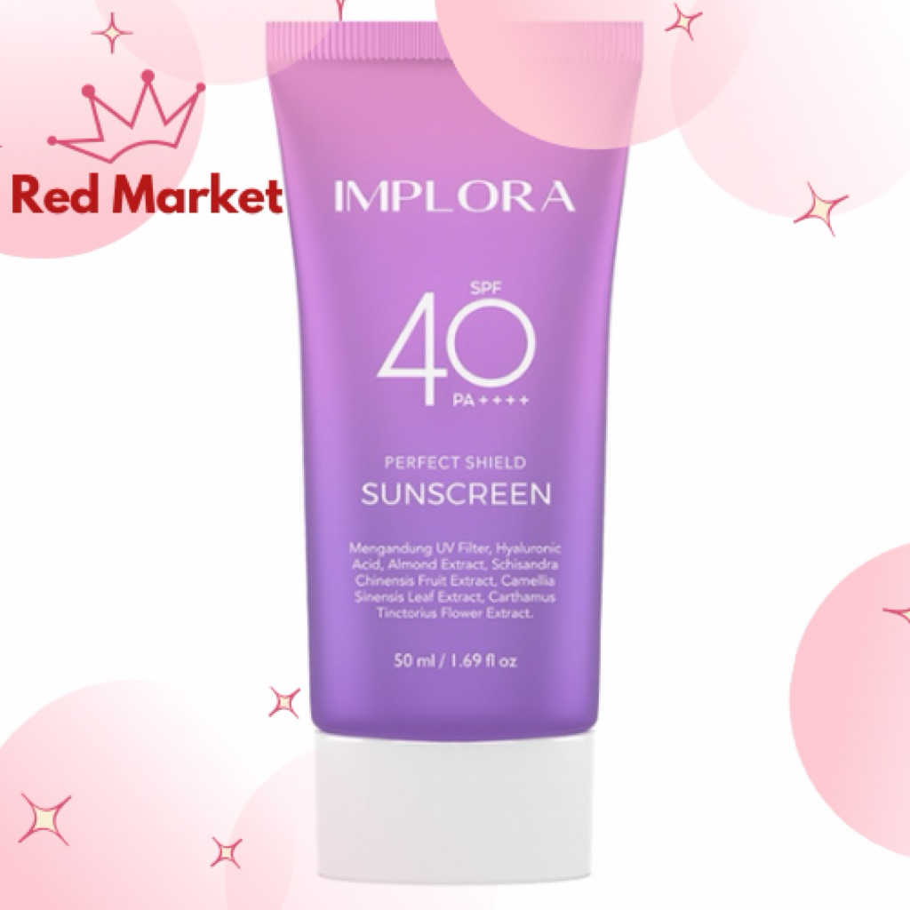 - TOKO RED MARKET- IMPLORA SUNSCREEN SPF 40 IMPLORA SUNSCREEN SPF 30 SUNSCREEN IMPLORA UNGU
