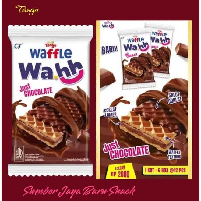 

Wahh Waffle Chocolate | Isi 12 Pcs | Tango