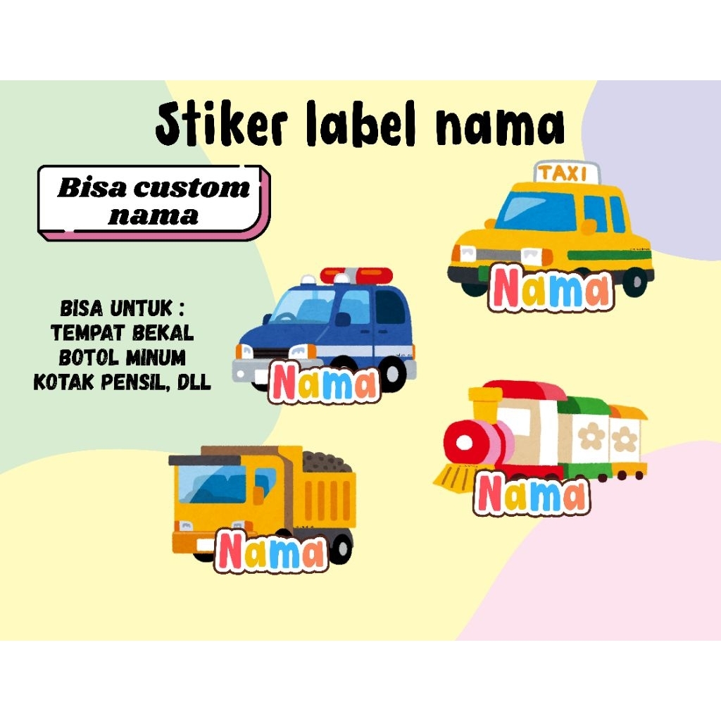 

Stiker label nama (versi 1)