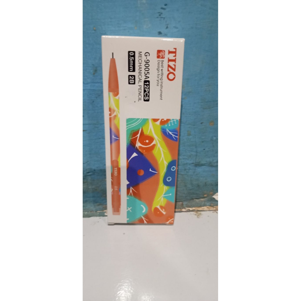 

1 PAK / LUSIN ISI 12 PC PENSIL MEKANIK MEREK TIZZO G9005 0,5/ ISI PENSIL MEKANIK TIZZO/ PENSIL TIZZO 0,5