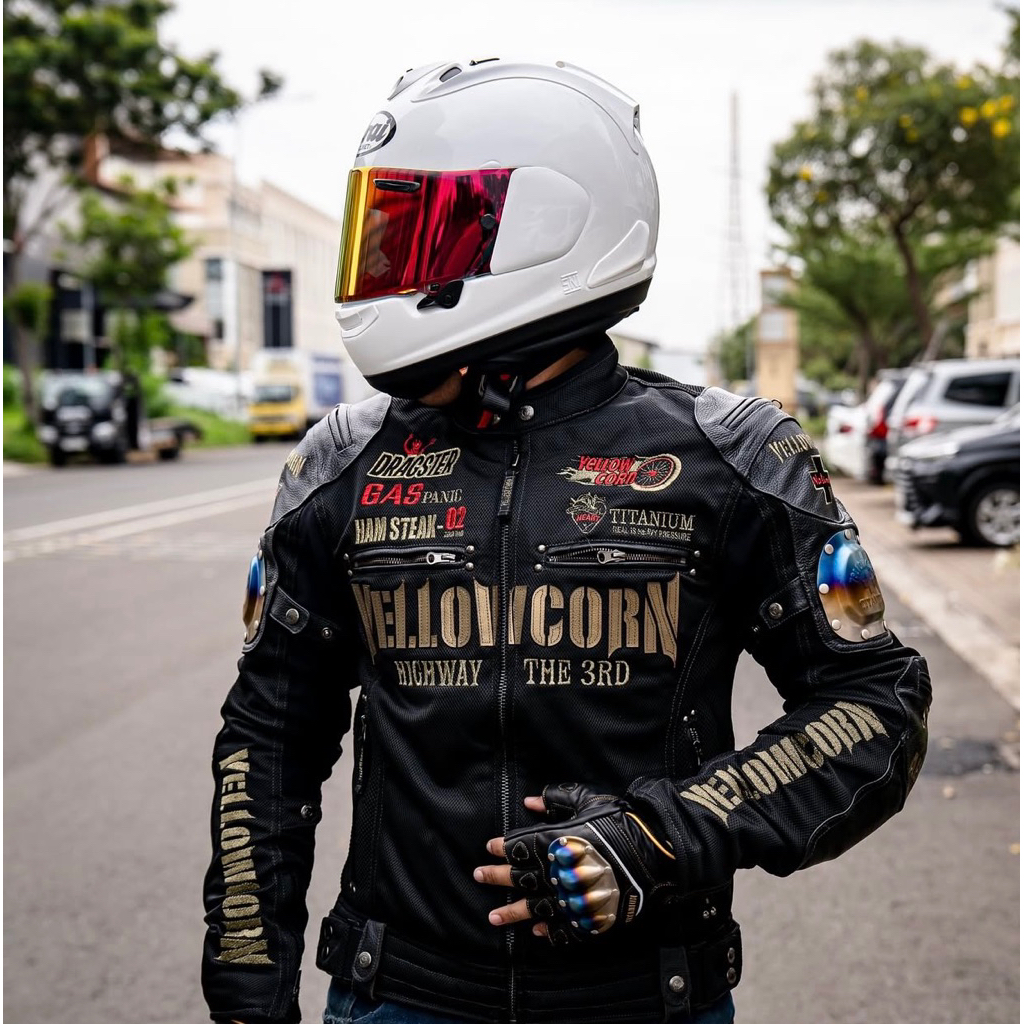 JAKET YELLOWCORN YB 5119 YB5119 BLACK IVORY (2025 COLLECTION)