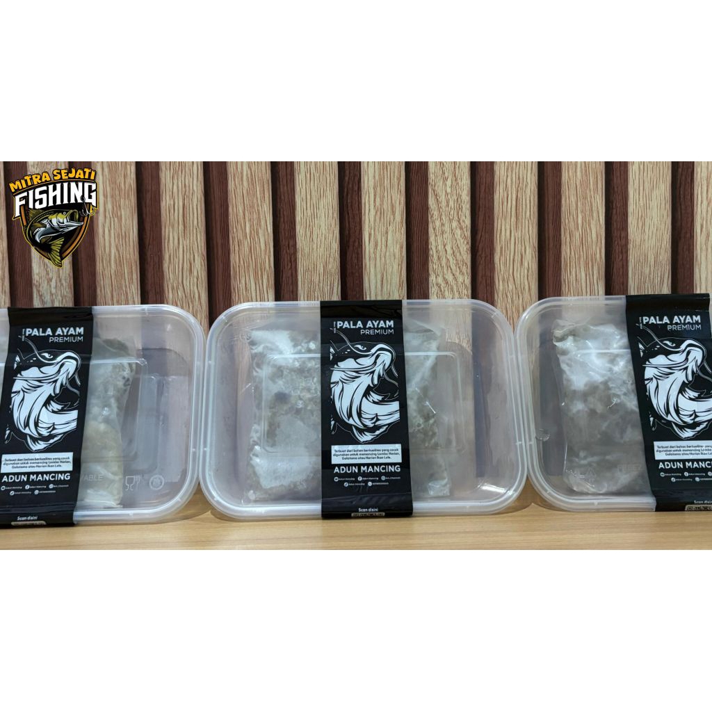 Umpan Lele Siap Pakai Pala Ayam Premium Adun Mancing 250gr