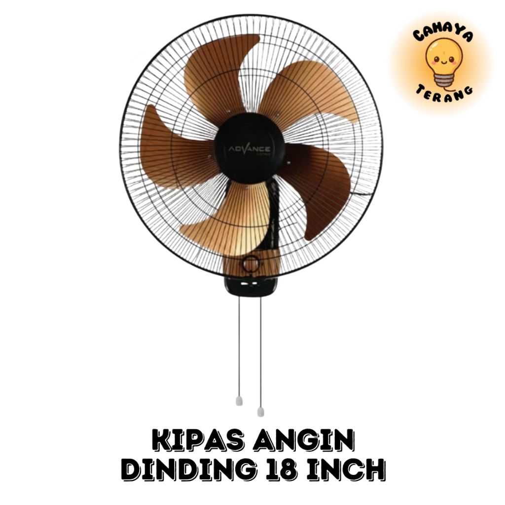 Advance Kipas Angin Dinding ADVANCE WF-1835 18 Inch Kipas Angin Wall Fan 18 Inch Advance Besi