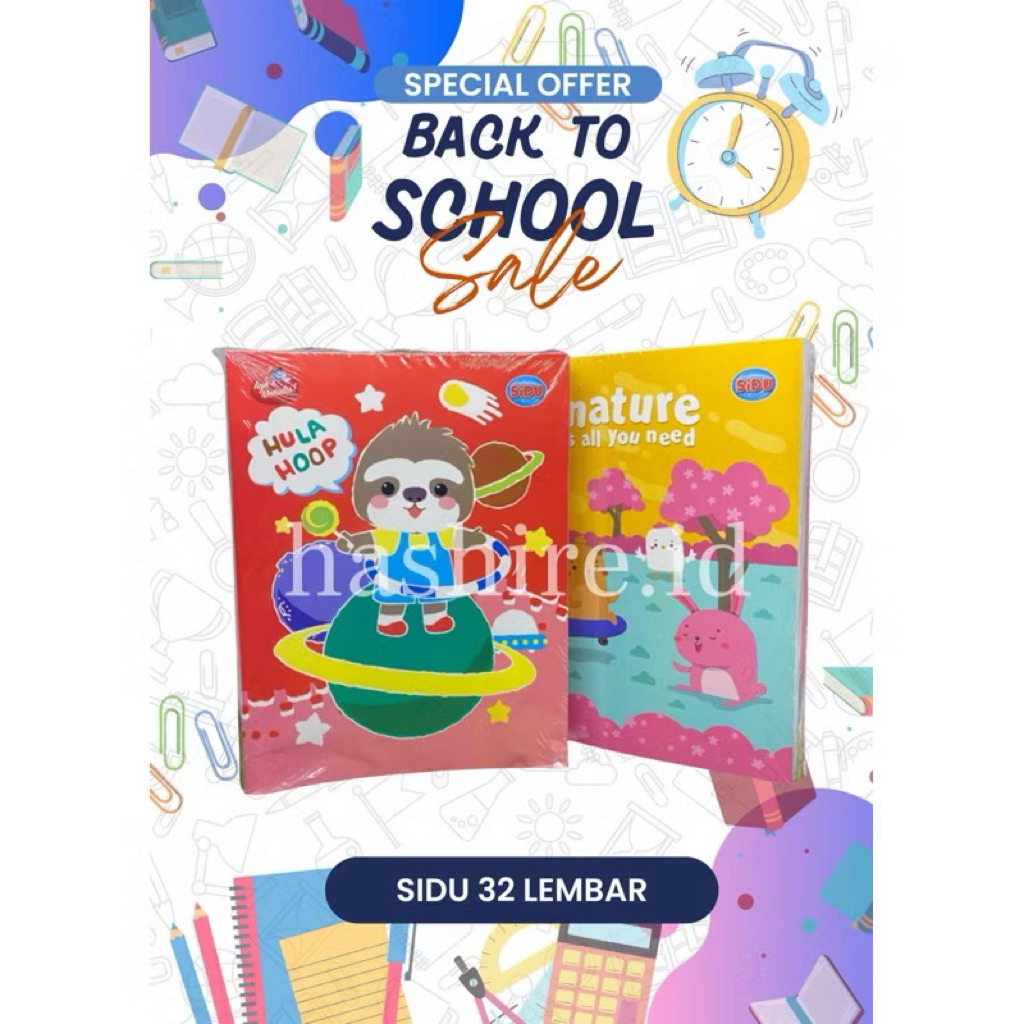 

1 Pak Buku Tulis Isi 32 SIDU / NOBEL