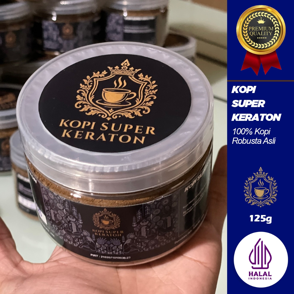

Forcysn Kopi Hitam Super Keraton Kopi Robusta Original