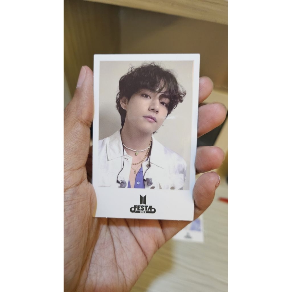 BTS V Taehyung Festa intant photo