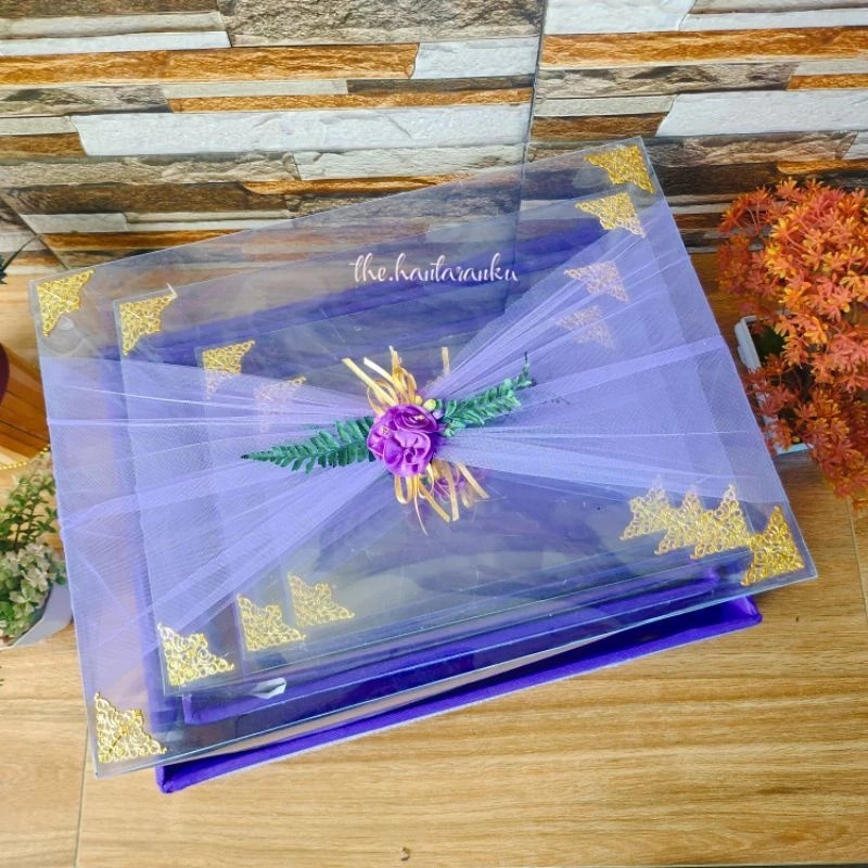 

Kotak Hantaran Seserahan Pernikahan Set Lengkap isi 4 Box Hantaran Parcel Mika Unik Kekinian