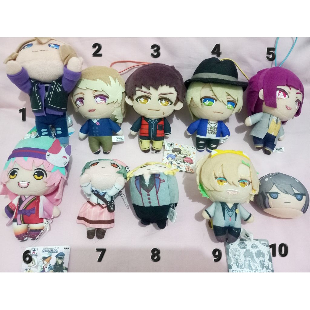 (CLEARANCE SALE PT2) OFFICIAL ANIME PLUSH GANCI BONEKA 40K Bebas Pilih Hypnosis Mic, A3, Idolish7, I