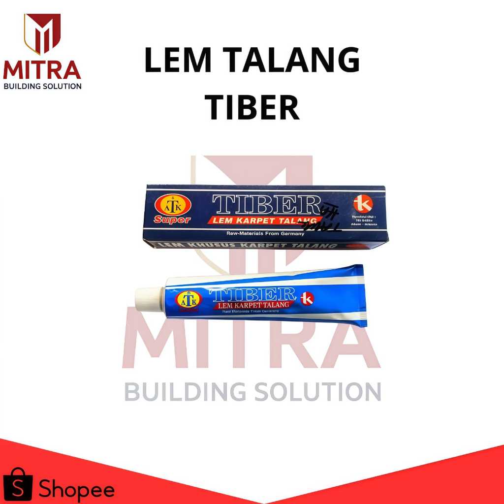Lem Tiber Tube Khusus Karpet Talang Air Rumah