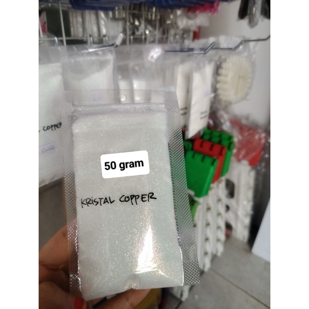 

Finishing kristal copper 50gr