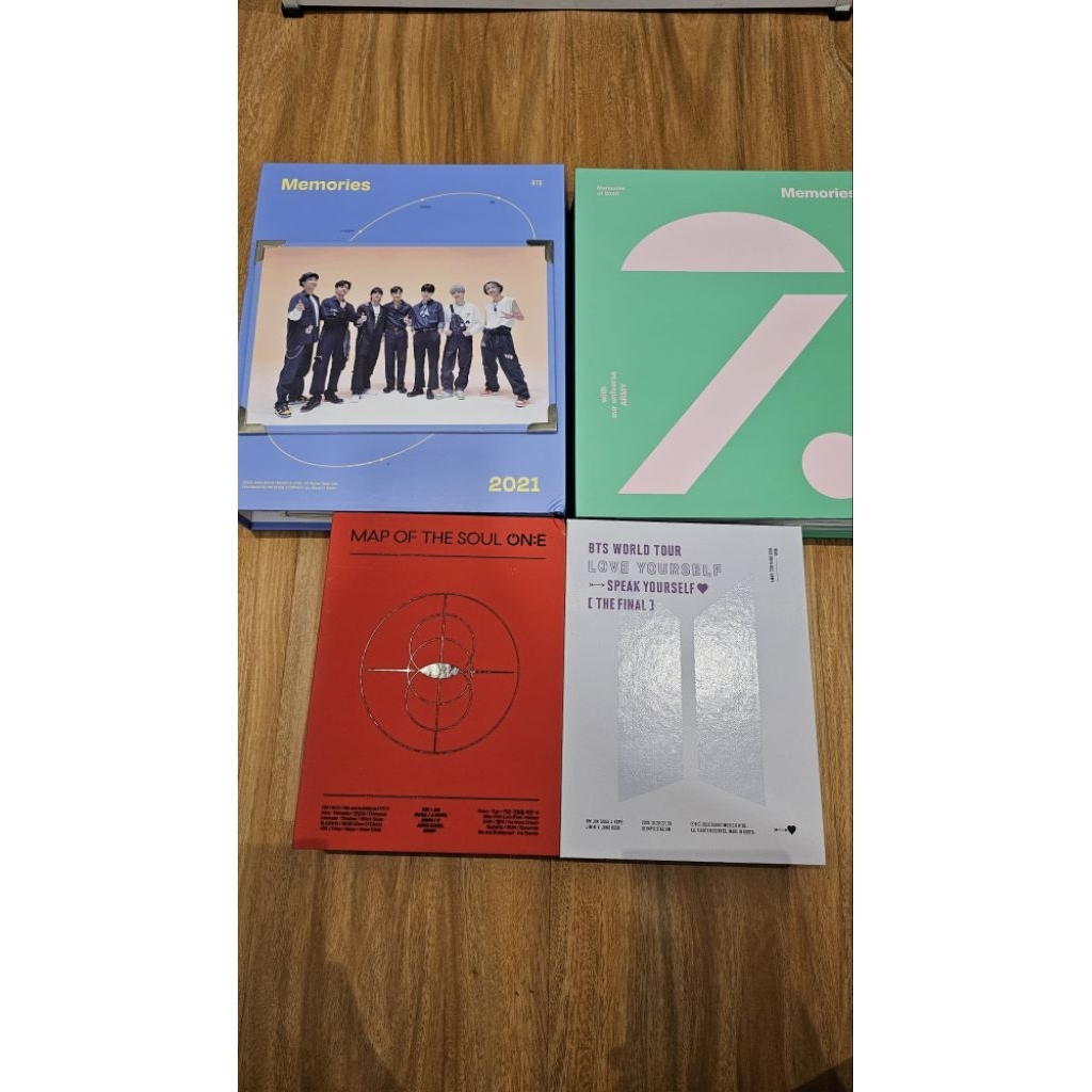 BTS DVD MOTS SYS MEMO 2020 2021