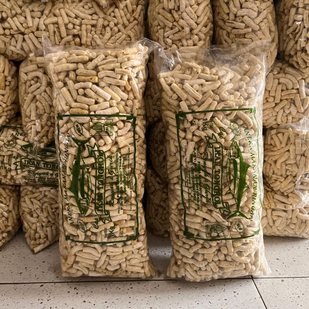 

Kerupuk ikan tongkol premium sambal ijo original 1KG/500gram